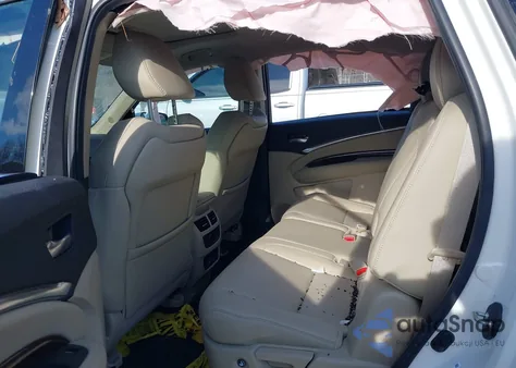 2017 Acura Mdx Technology Package z USA, uszkodzony, nr VIN 5FRYD4H50HB042730